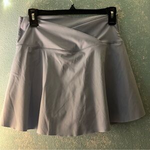 Women's Light Blue Athletic Skort
